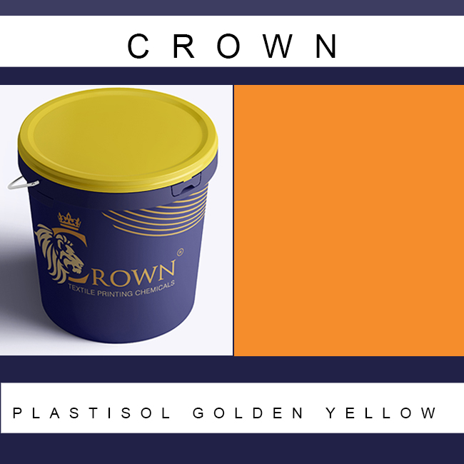 CROWN PLASTISOL GOLDEN YELLOW